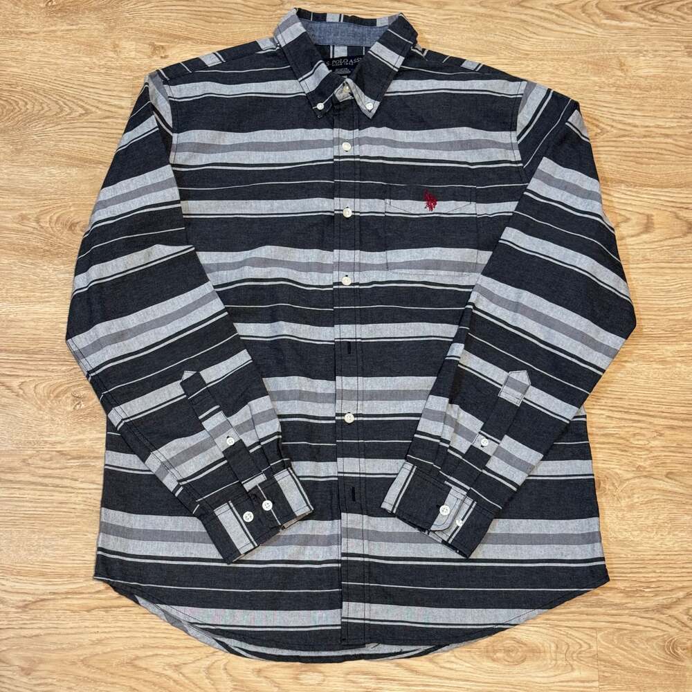 Polo Ralph Lauren Men's Blake Striped Button-Down Shirt Size L